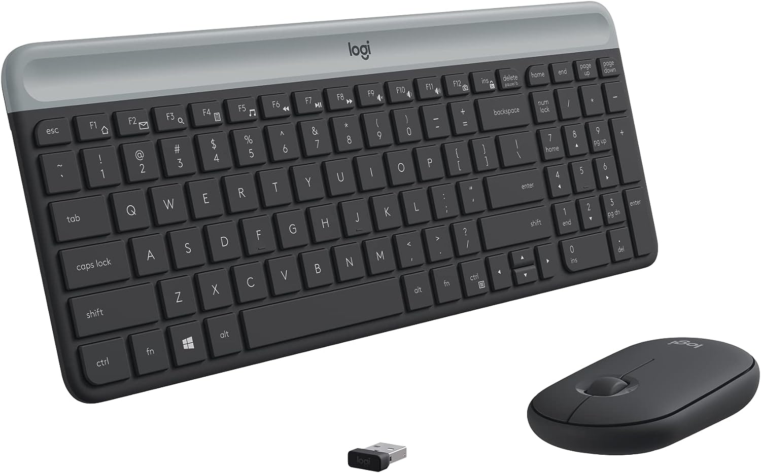 Logitech MK470 Slim Wireless Keyboard and Mouse Combo Logitech MK470 Slim Wireless Keyboard and Mouse Combo